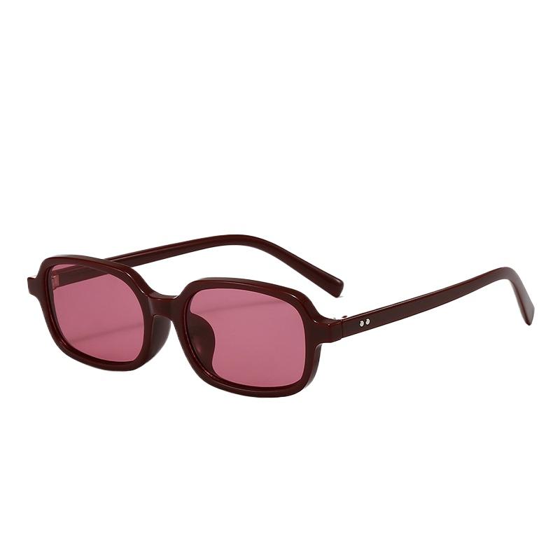 Classic Designer Luxury Small Frames Square Sunglasses Female For Male Vintage Punk Sun Spectacles Popular Hip Hop Shades