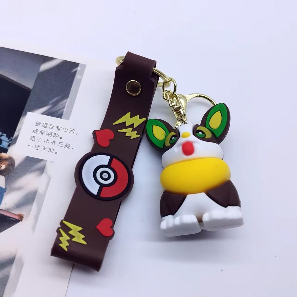 New Model Pokémon Keychain Pikachu Psyduck Accessories Ornaments Figurines Dolls Cartoons Cute Personalized Gifts Y2k Fashion
