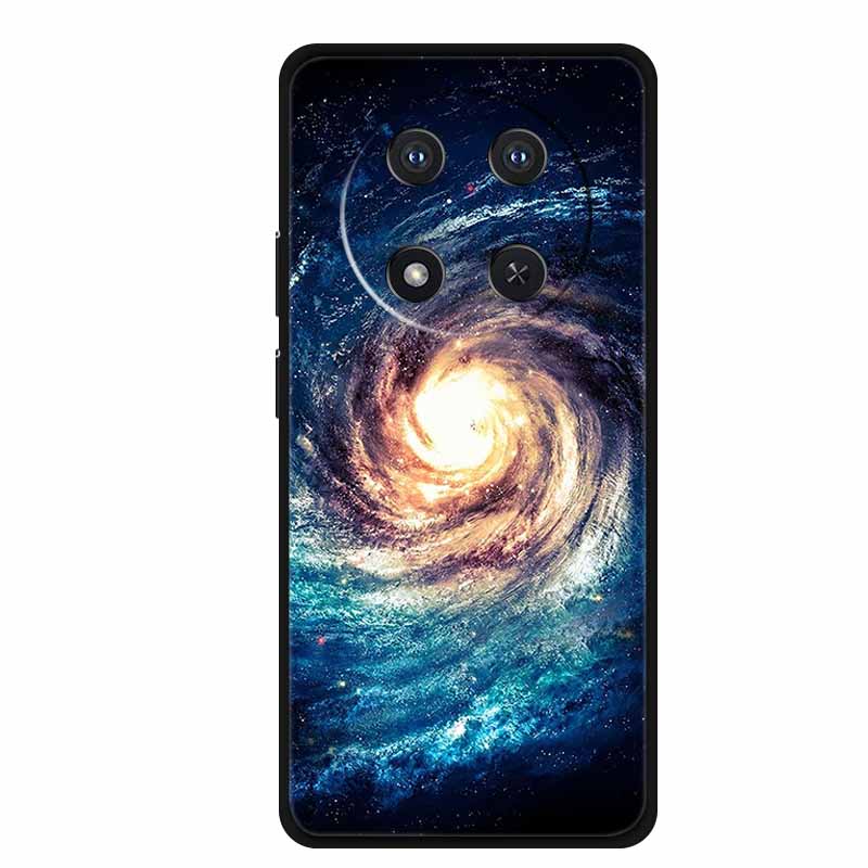 Phone Case For Honor X9c Back Cover Case Black Silicone Soft Funda For Honor Magic 7 lite X60 Pro 5G Case Magic7 lite 7lite Capa