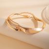 SHIXIN Luxury Irregular Twisted Chunky Short Choker Necklace Women Punk Heavy Metal Gold Color Torques Necklace Party Jewelry