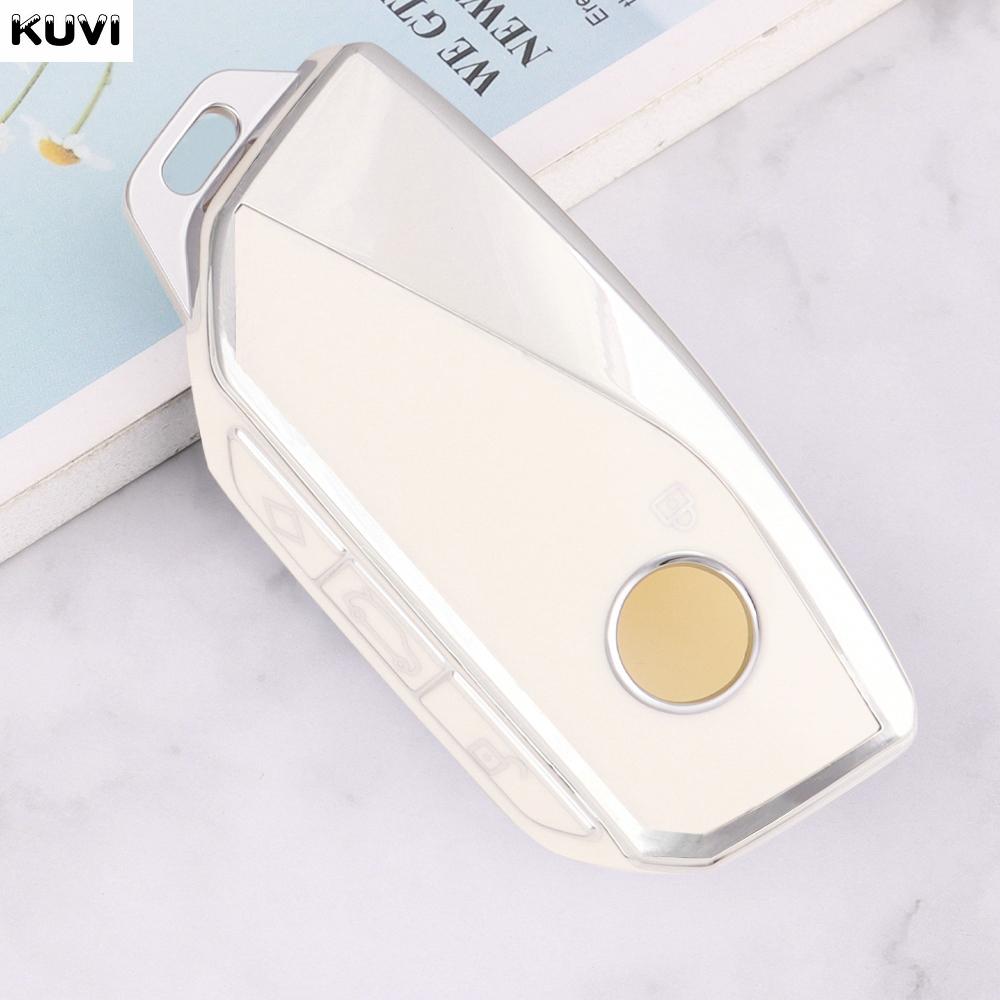 

New Tpu Car Key Case Cover Shell Fob For Bmw I7 X7 G07 Lci Ix I20 X1 U11 7 Series G70 G09 Xm U06 G81 Energy Accessories