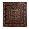 Silk Square Scarf 100% Mulberry Shawl Mom Vintage Style Sun Protection