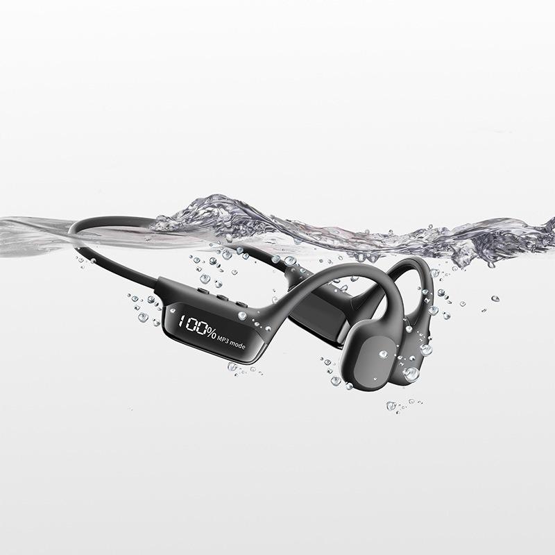 S10 Waterproof Bone Conduction Wireless Sports Headphones with Long Battery Life
