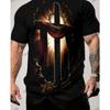 Herren Anime Print T-Shirt - Anime Charakter Print Rundhals Kurzarm Shirt, Maschinenwaschbar, Geeignet für Anime Kleidung und Party Outfits