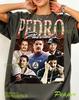 PEDRO PASCAL Vintage tričko, Pedro Pascal Tričko k poctě, Fanoušek Pedra Pascala, Pedro Pascal Retro svetr 90. let, Pedro Pascal Merch #saf