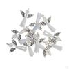 12 Pieces Angel Pendants Chain Charms for White