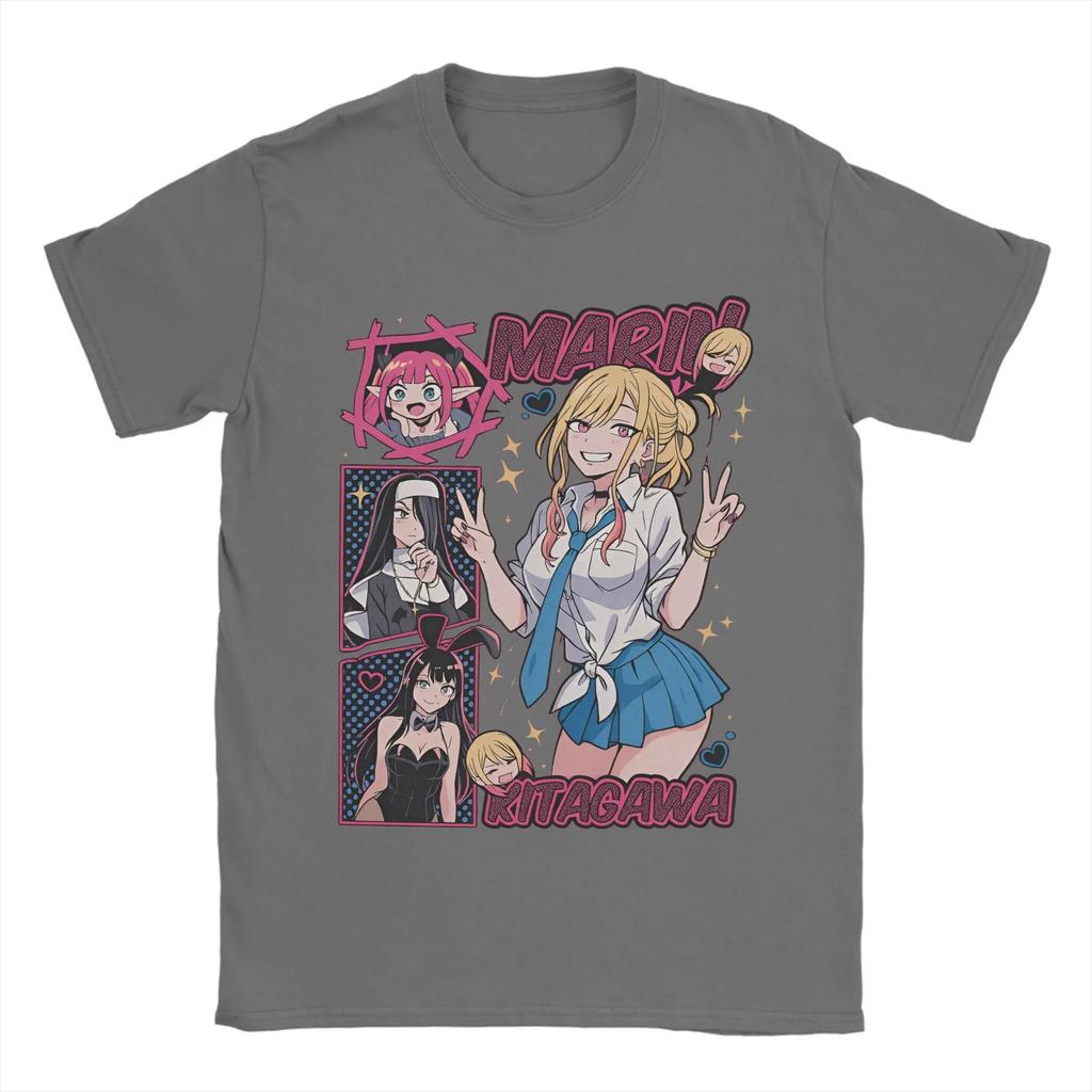 My DressUp Darling Marin Kitakawa Wakana Gojo Anime TShirt Hippie Style Summer 100 Cotton Crew Neck Top Women And Men Tshirt