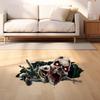 3D Stereoscopic Ghost Floor & Window Halloween Party Stickers for Decorations