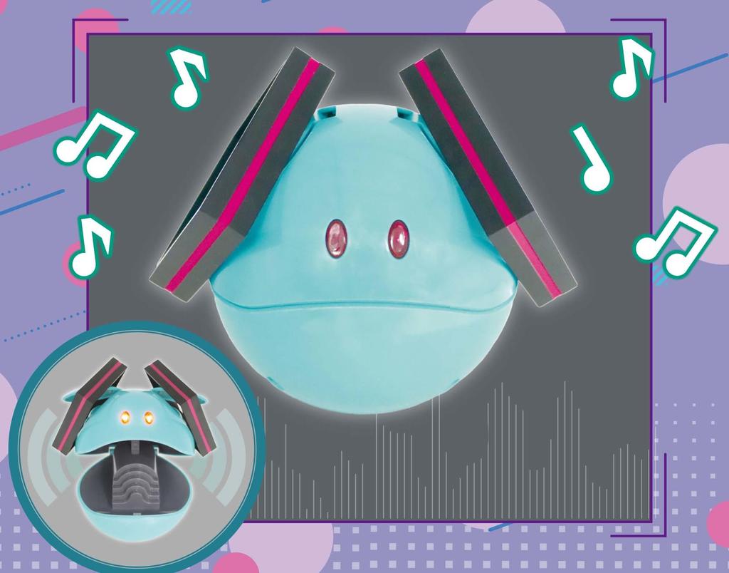Gundam 45th Anniversary X Hatsune Cheerful Hello Speaker Miku Miku Ver.