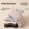 Women's Embroidered Midtube Pile Socks All Match Comfortable Breathable Slim Midtube Pile Socks