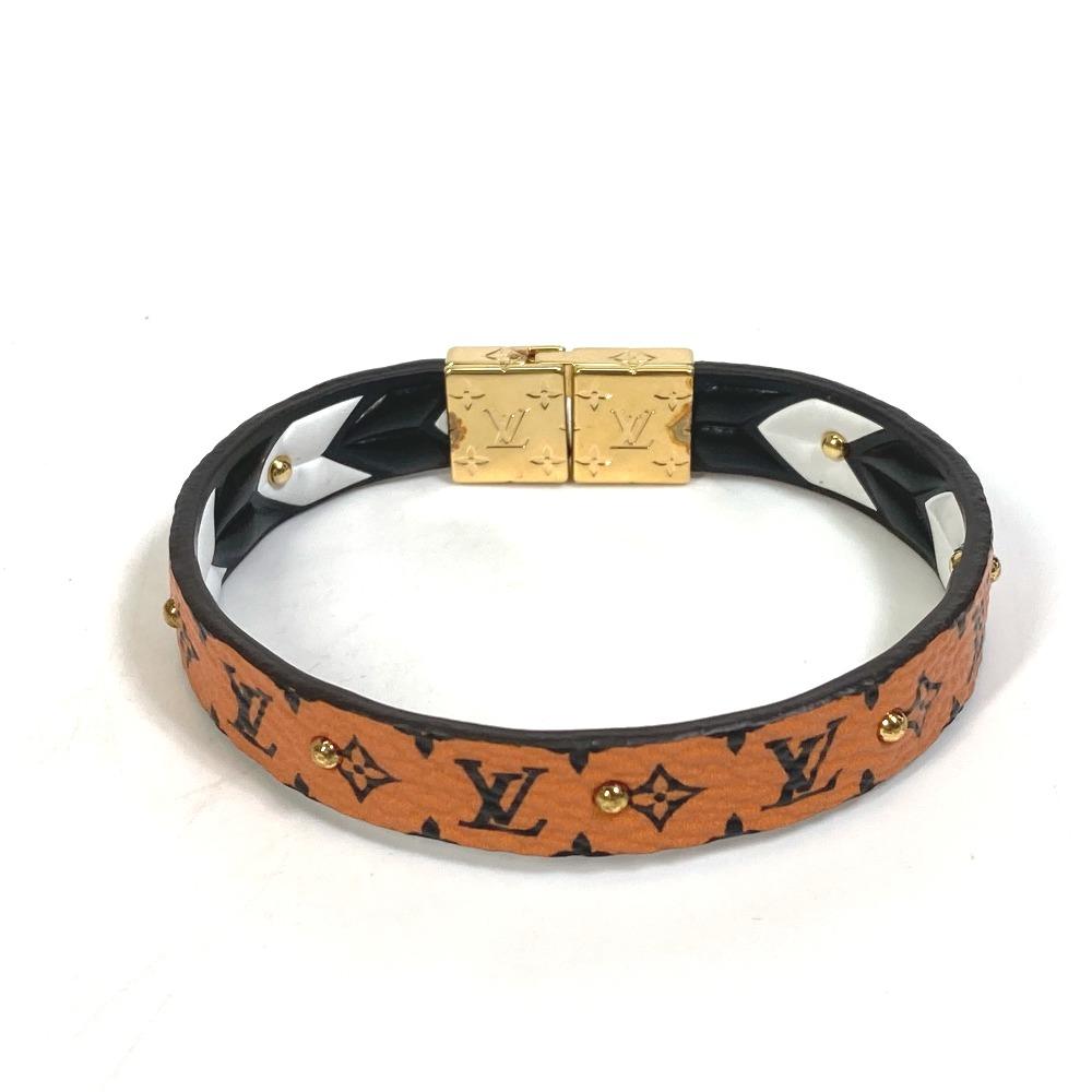 Louis Vuitton M6774F Monogram Bracelet LV Crafty Reversible Accessories Bracelet