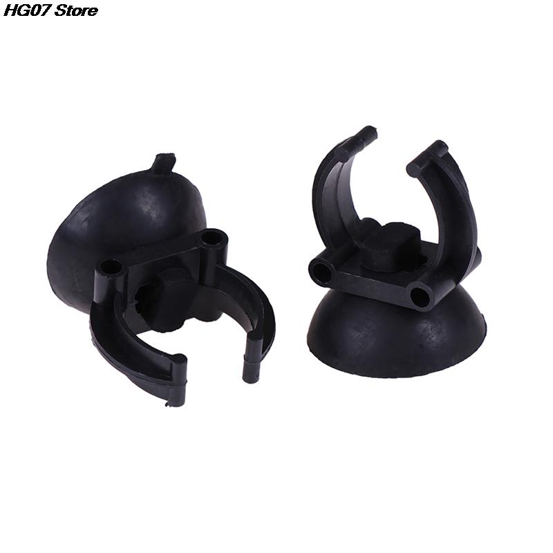 New 1-50pcs Aquarium Sucker Suction Cup Holder for Fish Tank 4/ 6mm Air Pump Airline Tube Transparent Aquarium Air Pump