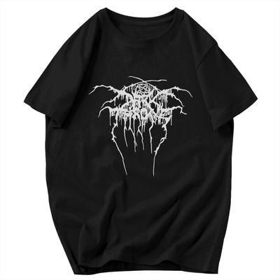 Men T Shirt Darkthrone Transilvanian Hunger Album Death Black Metal Rock Band Trending Idea Y2K Graphic Unisex Clothes T Shirts