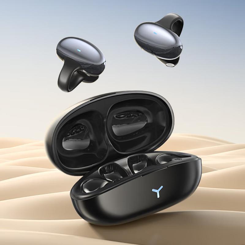 

Newman Open-Ear Directional Sound Clip-On Bluetooth Headphones