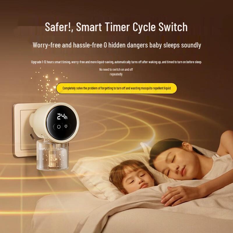 CHIGO Electric Mosquito Repellent Device with Liquid Refills