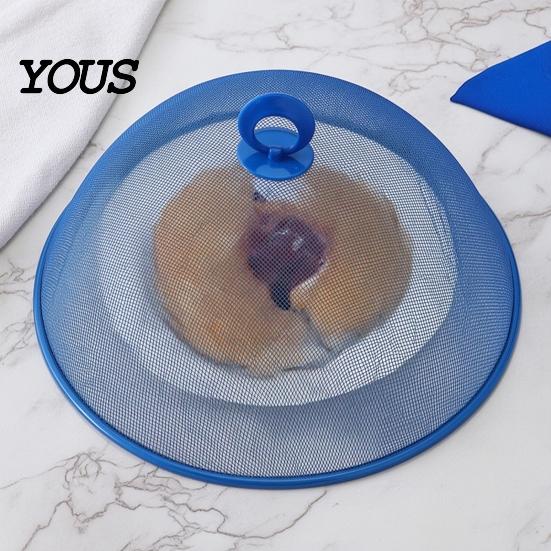 Collapsible Food Guard for Camping Mesh Cover with Handle, Durable Stainless Steel Protector, Protective Domes Tables Lightweight Tent Dishes