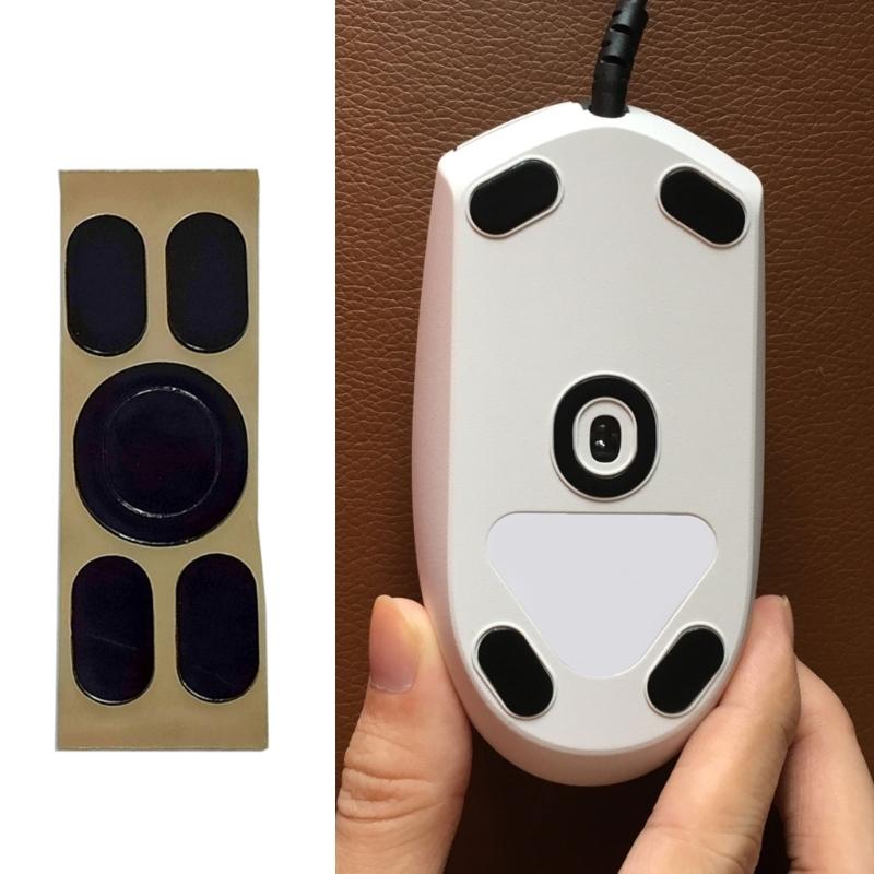 Mouse Skates Esports Game Mouse Feet Sticker for G102 G304 G502X G600 GPW Mouse Glides Curved Edges