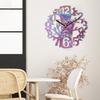 Hollow Tree Clocks Silicone Mold Clock Holographic Resin Mold for DIY Wall Decor