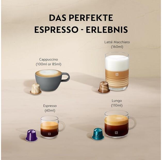 Capsule Coffee Machine Krups XN 761B New CitiZ & Milk Silver