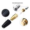 Pressure Washer Turbo Nozzle 4000 PSI 4.0 GPM 1/4in Quick Connector Rotating Turbo Spray Tips for Most Pressure Washers
