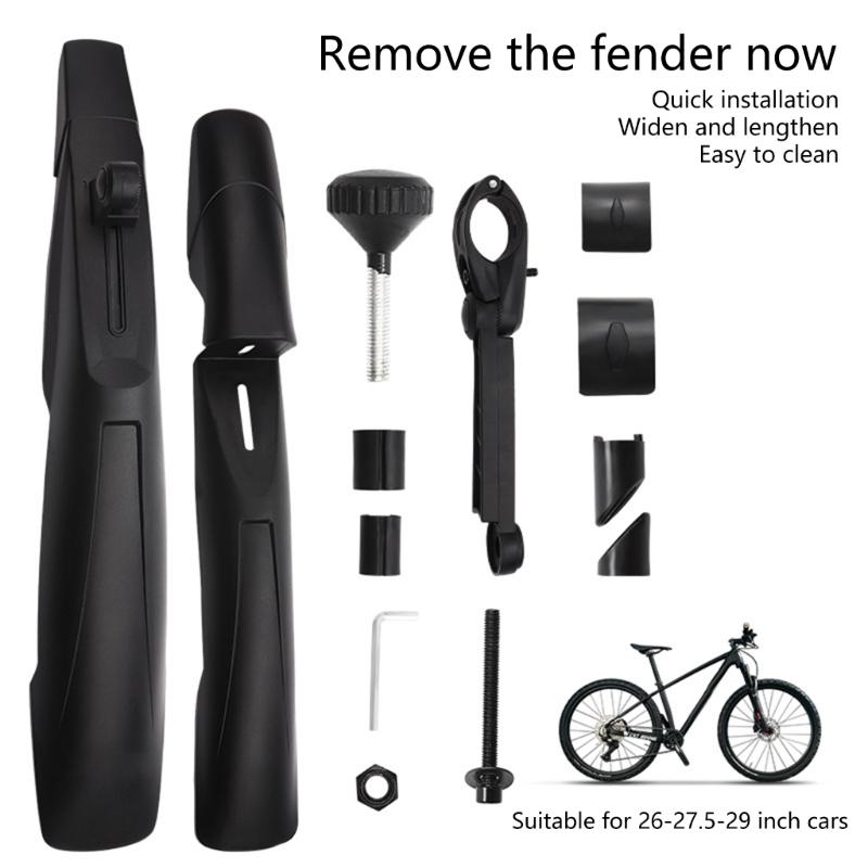 Bicycles Mudguard Foldable Bicycles Mudguard Front Rear Mudguards Bikes Cyclists Mudguard Adjustable Bicycles Mud Guard
