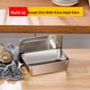 304 Stainless Steel Square Baking and Serving Tray