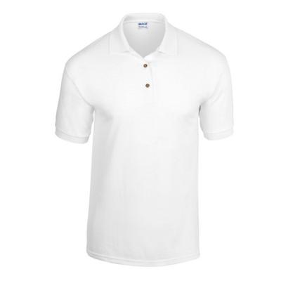 Camisa polo masculina em jersey