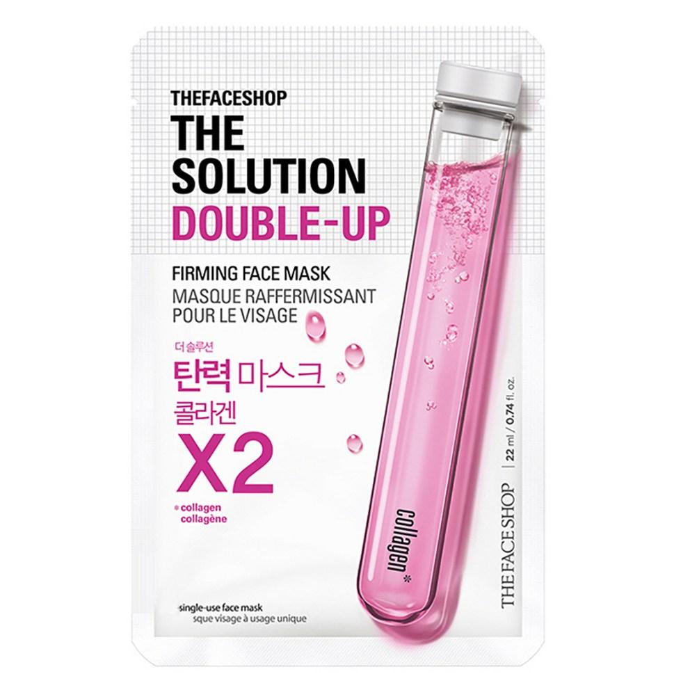

THE FACE SHOP The Solution Double Up Firming Mask Sheet, 1pc