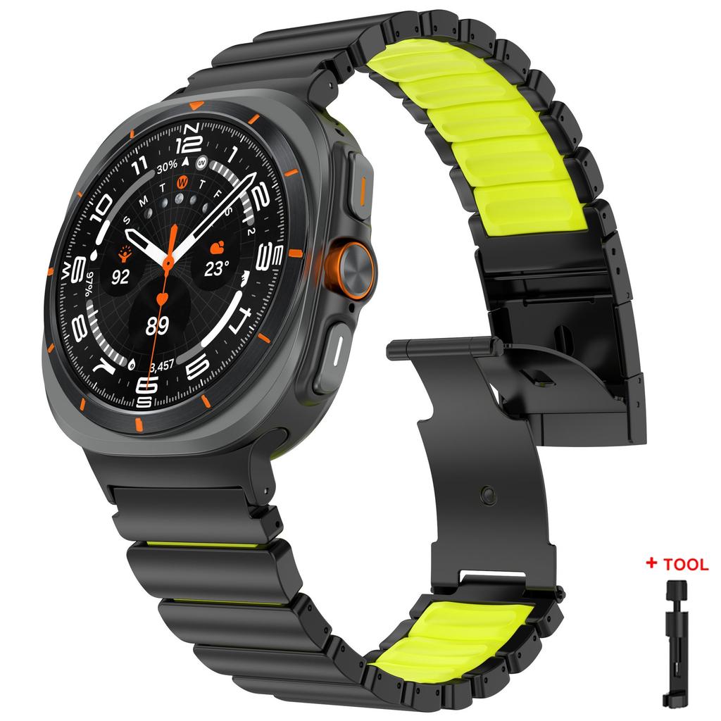 Titanium Wristband for Samsung Galaxy Watch 8 44mm 40mm 8 Classic 46mm Bracelet Business Metal Band for Galaxy Watch Ultra 2025