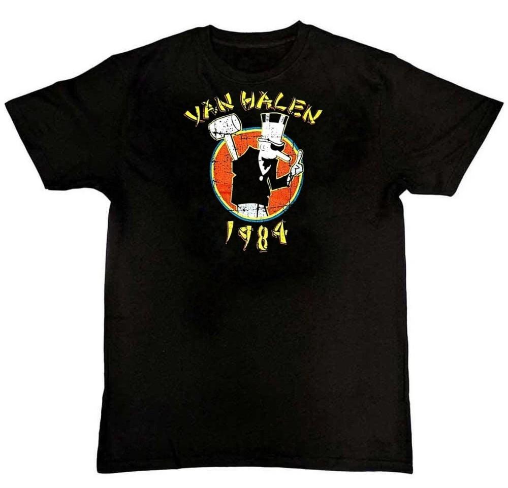 VAN HALEN Distressed Classic Rock Heavy Metal Unisex TShirt S M L XL 2 3 4 XL Unisex T-Shirt L