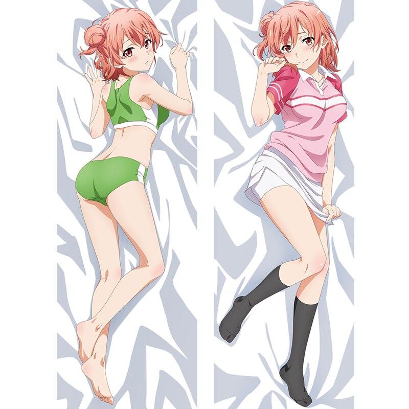 

60x180 см новый дизайн Yuigahama Yui подушка для косплея Dakimakura чехол My Teen романтическая комедия Snafu персонаж обнимающий тело наволочка Otaku