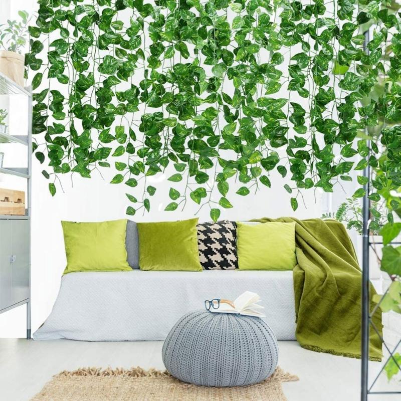 72Pcs Artificial Monstera Leaf Decoration Reaslitic Foliages For Wedding Home Party Decoration Vase Flower Arrangements
