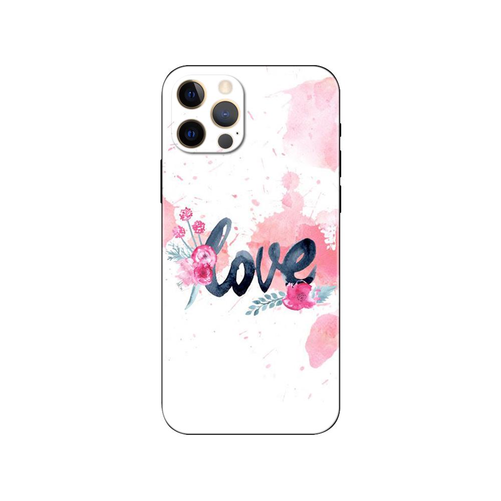 Black tpu case for iphone 5 5s se 2020 6 6s 7 8 plus x 10 XR XS 11 12 13 mini pro MAX back cover inspirational  Motivational