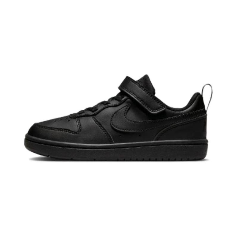 Nike Court Borough Low Recraft PS  Triple Black  Sneakers DV5457-002 32 чёрный