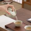 Mr. Nanshan Kung Fu Ceramic Hand-grip Teapot