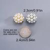 1Pc Pearl Cufflinks Button Cover  Clothing Decoration Cute Sleeve Button Clip Women Luxury Cuff Link