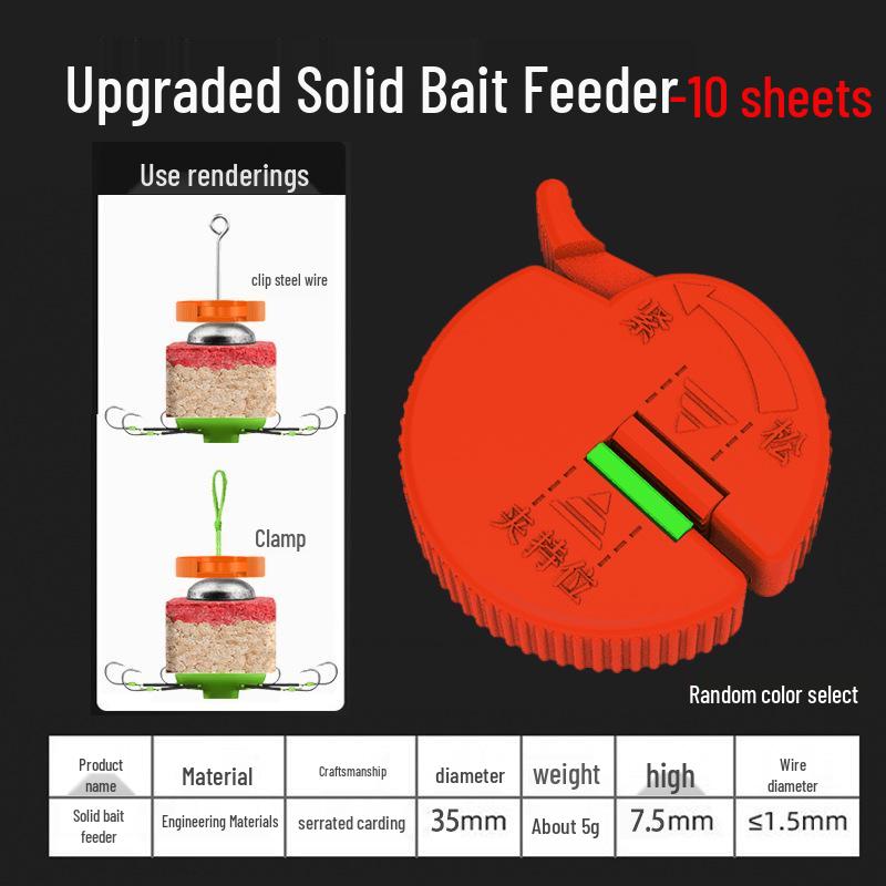 Sea Rod Carp Hook & Bait Feeder Set - Complete Accessories for Bighead Carp Fishing