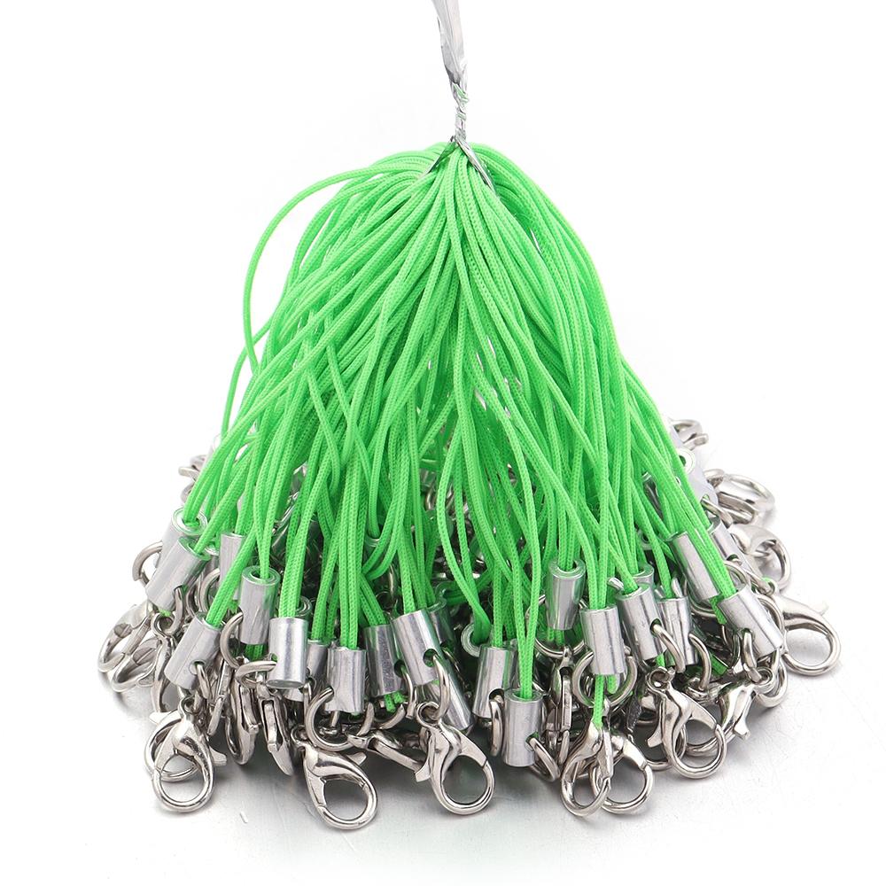 20pcs Hand Wrist Lanyard String Mobile Phone Rope Lobster Clasp Lanyard Diy Handmade Accessories Connector Hook Fastener Making