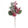 Multicolor Artificial Pine Red Berry DIY Accessories Christmas Decorations  New Year