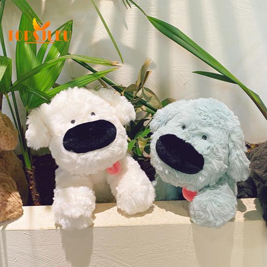 Plyšová hračka s velkým nosem, zatahovací jazyk, roztomilý výraz, plyšový pes, dětský společník, dárek k narozeninám, domácí dekorace