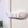 4pcs Children Safety Lock Extension Drawer Cabinet Lock Safety Lock Plastic Child Protection Lock
