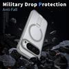 Matte Translucent TPU+PC Wireless Charge Armor Phone Case For Google Pixel 10 9 Pro XL 9A Alloy Bracket/Camera Len Protect Cover