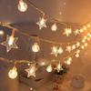 Astronaut Rocket LED String Lights for Kids' Bedroom Decor