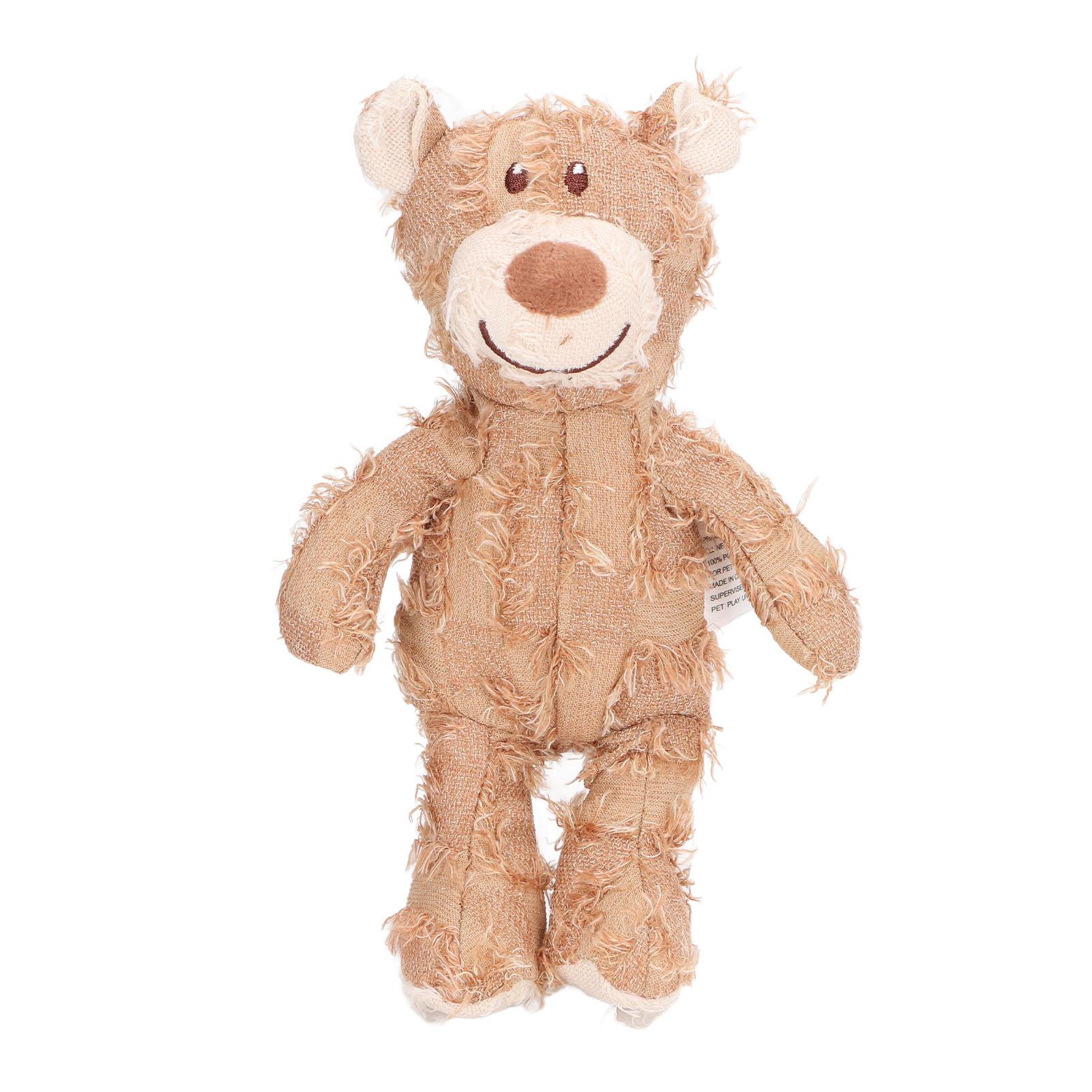 

Собака Компаньон Скрежет Зубами Веселье Говорящий Устойчивый к Укусам Плюшевый Медведь Интерактивная Игрушка для Собак Фиолетовый жёлтый