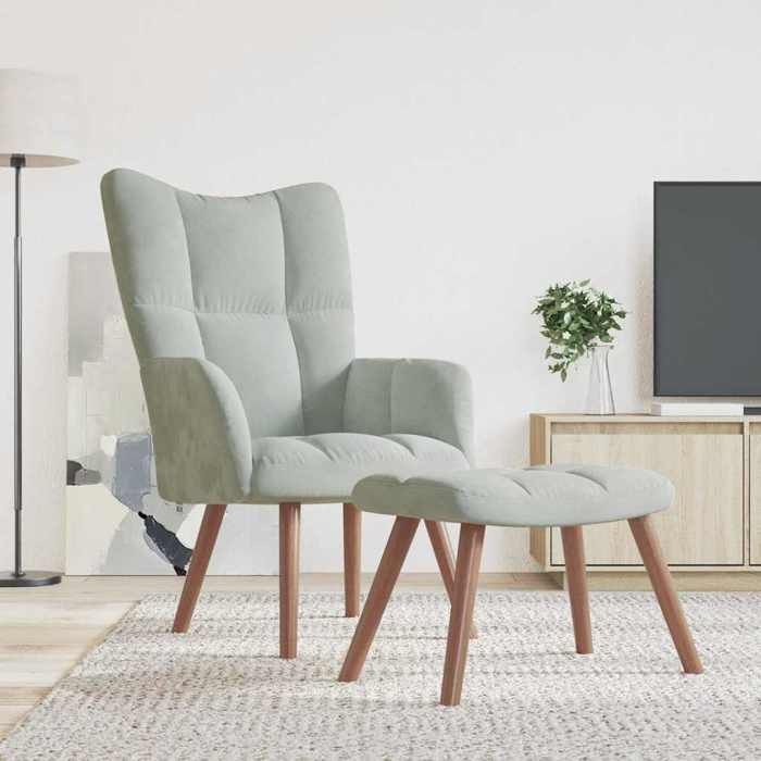VidaXL Relaxation Chair with Footrest Recliner Chair Relaxation Seat Lounge Chair Living Room 328062