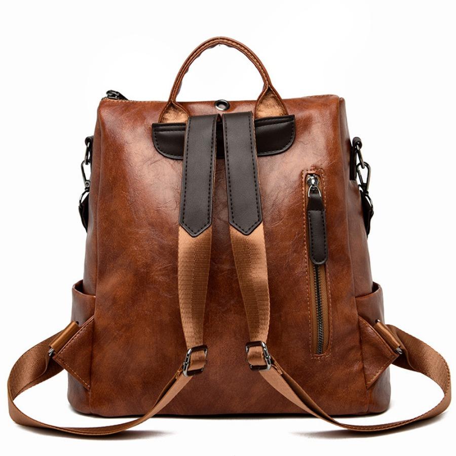 Borsa a Spalla Zaino da Donna Temperamentale Elegante a Doppio Uso