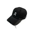 Unisex Embroidery Water Mill Cotton Baseball Cap Outdoor Youth Spray Color Personality Ripped Cap Tide
