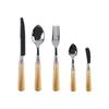 Dollhouse Tableware Mini Set /6 Scale 5Pcs Kitchen Knives Forks Spoons Simulation Play House Food Tools