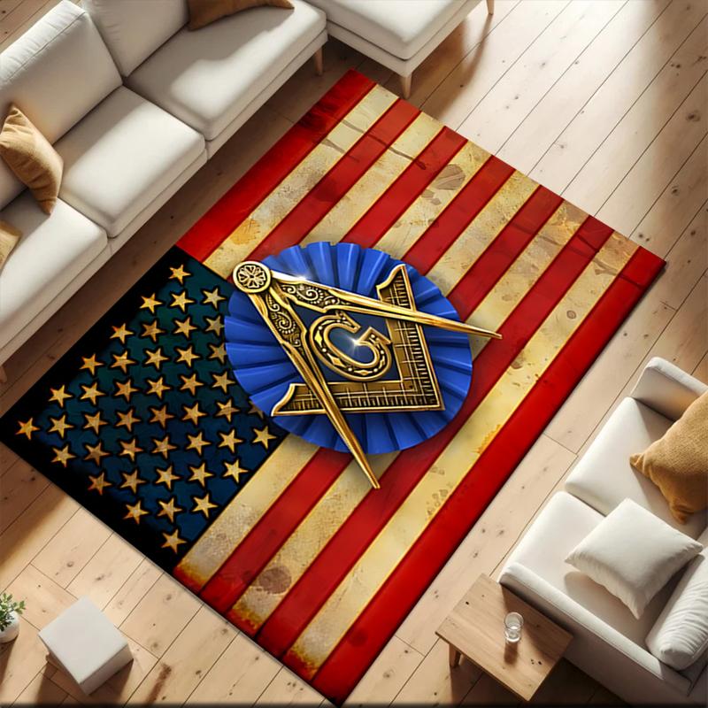 2026 New Style Illuminati All-Seeing Eye Carpet Rug for Living Room Bedroom Home Sofa Decoration,Kids play Non-slip Floor Mat
