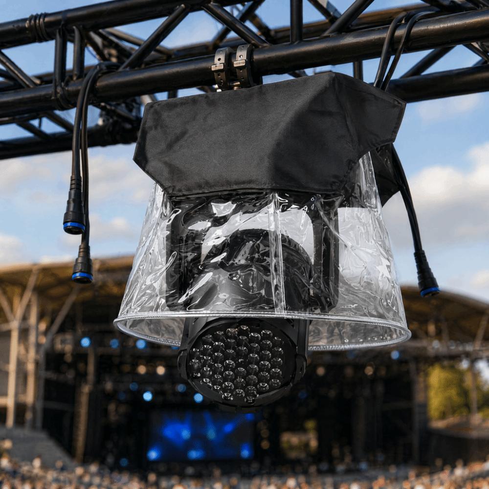 Flame Retardant Stage Light Cover Waterproof LED Par Rain Cover Moving Light Rain Cover  Outdoor